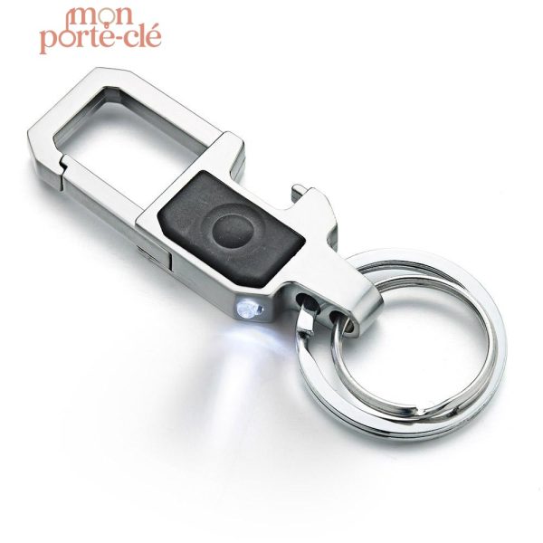 Porte-Clé Multifonction Baroudeur en Acier