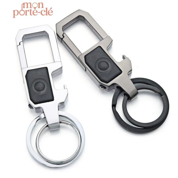 Porte-Clé en Acier avec fonction éclairage