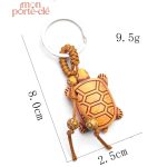 Porte-clé unique tortue, objet tendance pour les amoureux des animaux