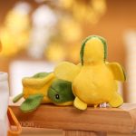 Tortue peluche porte-clé, cadeau amusant et original