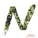 Tour de Cou Porte-Clé Le Camouflage