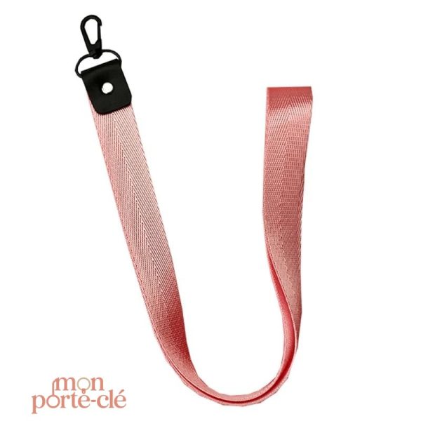 Porte-Clé tendance en rose, idéal pour un usage quotidien