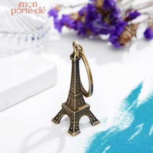 Porte-clé original La Tour Eiffel en métal décoratif
