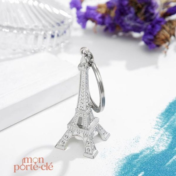 Porte-clé La Tour Eiffel design élégant pour collection