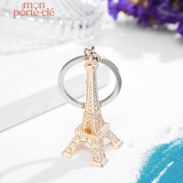 Porte-clé original en forme de monument emblématique