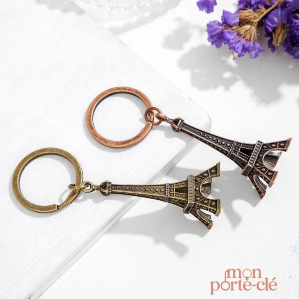 Porte-clé représentant la Tour Eiffel, cadeau parfait