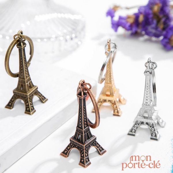 Porte-clé La Tour Eiffel, accessoire de mode original