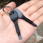 Porte-Clé robuste avec fonction tournevis