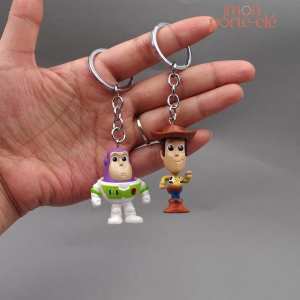 Porte-clé original Toy Story, parfait pour collectionneurs
