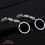 Porte-clé en forme de train pour les passionnés de voyages