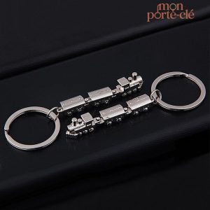 Porte-clé créatif inspiré des trains pour collectionneurs
