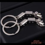 Porte-clé design train, parfait pour un cadeau original