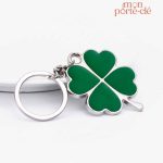 Porte-clé Trèfle à 4 Feuilles original