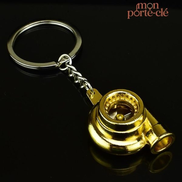 Porte-clé voiture avec design dynamique Turbo