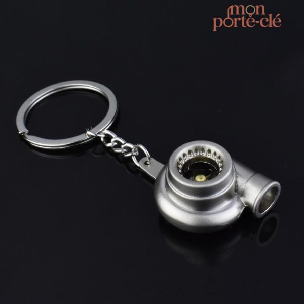 Porte-clé Turbo pour passionnés d'automobile