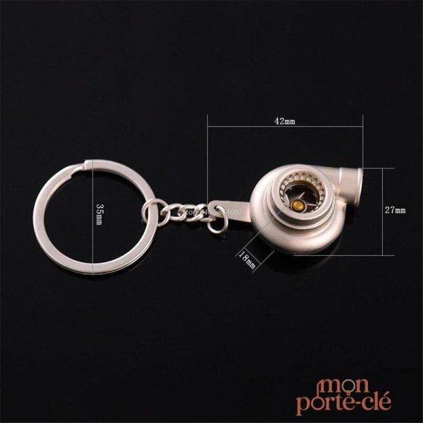 Porte-clé voiture stylé, parfait pour tous les conducteurs