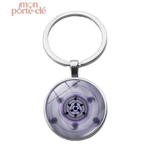 Porte-Clé Itachi Uchiha en métal durable