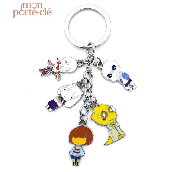 Porte-clé Undertale original, accessoire de collection unique