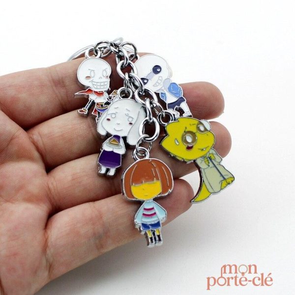 Porte-clé original Undertale, un indispensable pour les amateurs de l'univers