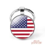 Porte-clé original The USA en design unique