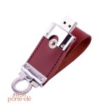 Porte-clé USB en cuir, l'alliance du style et de la technologie