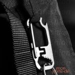 Outil multifonctionnel : porte-clé en acier robuste