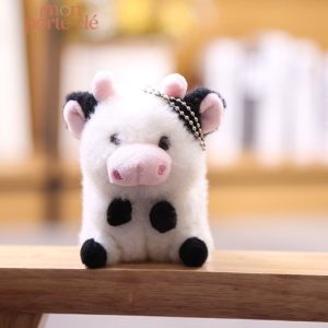Porte-clé vache décoratif pour les collectionneurs d'animaux