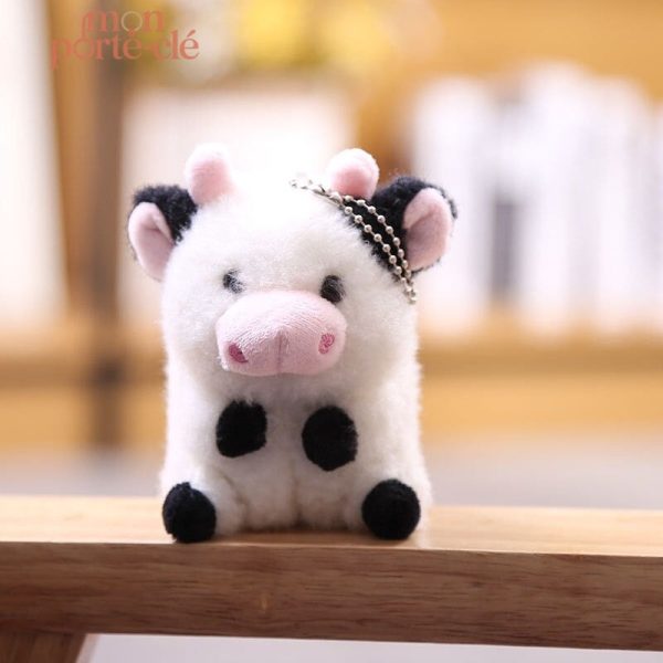 Porte-clé vache décoratif pour les collectionneurs d'animaux