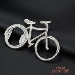 Porte-clé décapsuleur vélo en acier