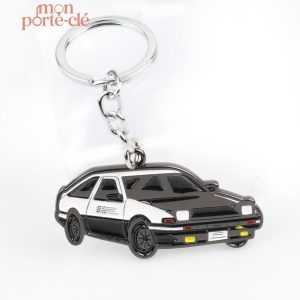 Porte-clé voiture design vintage, style rétro