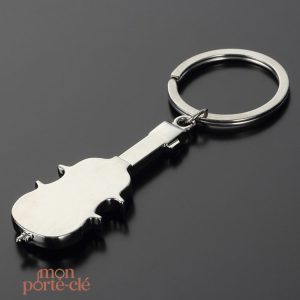 Accessoire de porte-clé inspiré de la musique, style violon