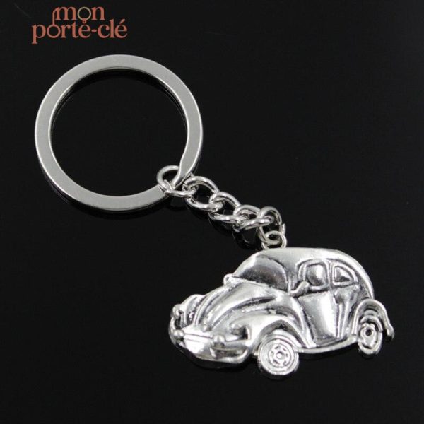 Porte-clé 2CV vintage pour voiture