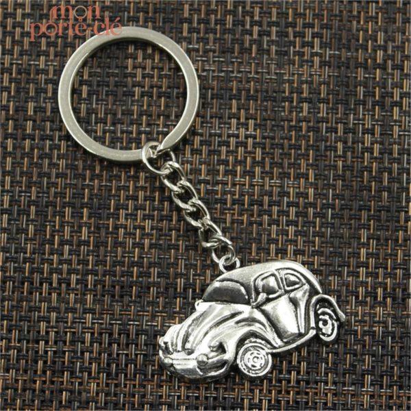 Porte-clé auto en forme de 2CV rétro