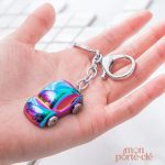 Coccinelle porte-clé lumineux pour vos clés