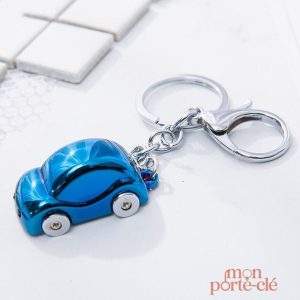 Porte-clé voiture en forme de coccinelle