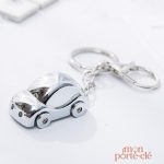 Coccinelle lumineuse porte-clé pratique