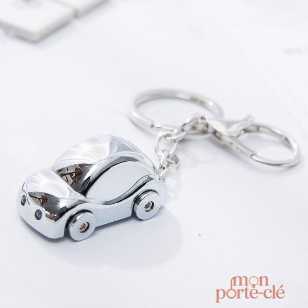 Coccinelle lumineuse porte-clé pratique