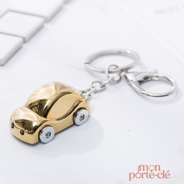 Accessoire voiture : porte-clé coccinelle
