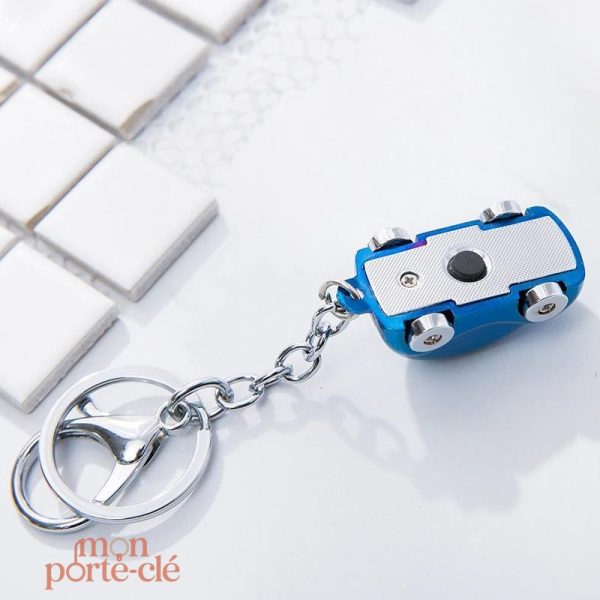 Coccinelle porte-clé avec éclairage intégré