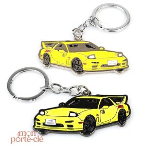 Porte-Clé Voiture au style dynamique, idéal pour les amateurs d'automobile