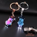 Porte-clé en cuir pour homme automobile