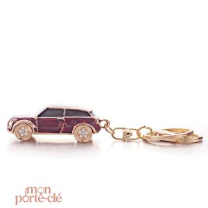 Porte-clé voiture chic avec finition de qualité