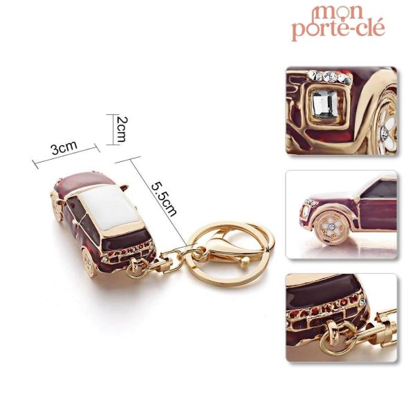 Porte-clé voiture durable pour un usage quotidien