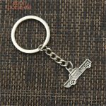 Porte-clé auto en cuir, style rustique