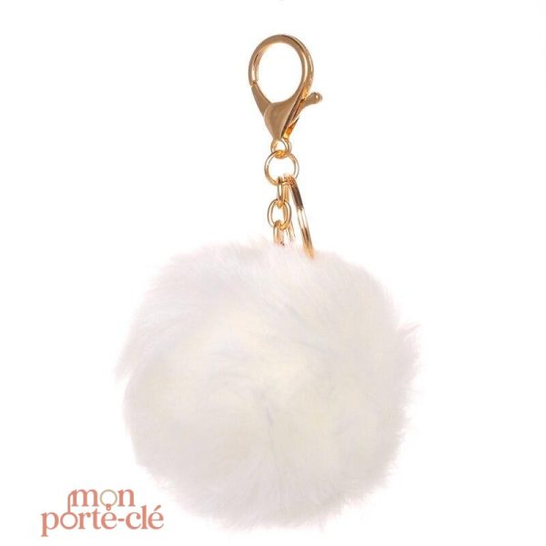Porte-Clé Pompon pour voiture
