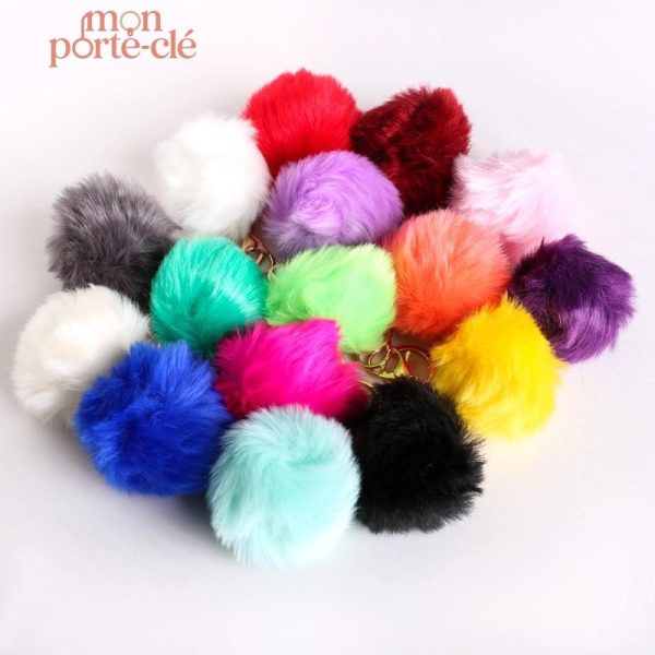 Porte-Clé Pompon pour une meilleure organisation