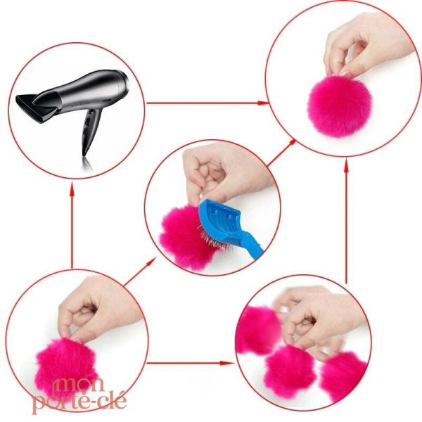 Porte-Clé Pompon, un cadeau idéal