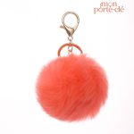 Porte-Clé coloré avec pompon stylé