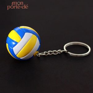 Porte-clé Volley Ball en métal