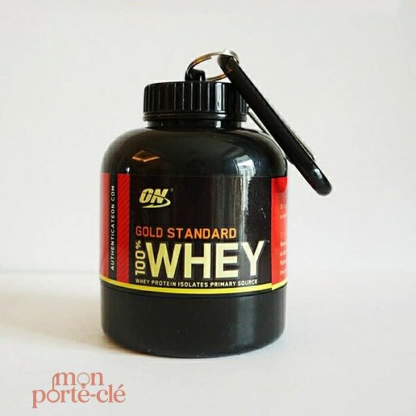 Porte-clé Whey, accessoire pour les amateurs de sport